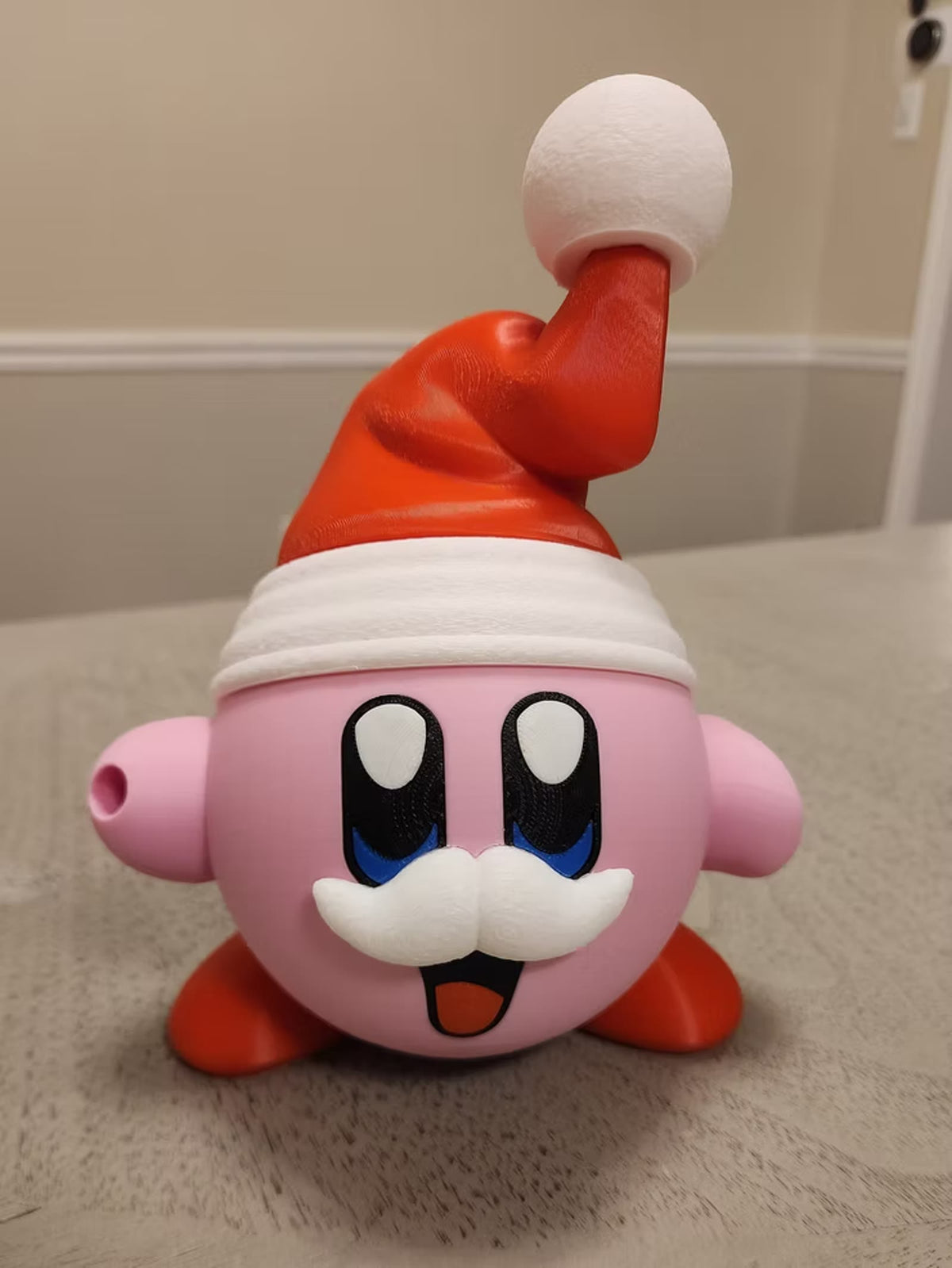 Front view of Santa KIRB