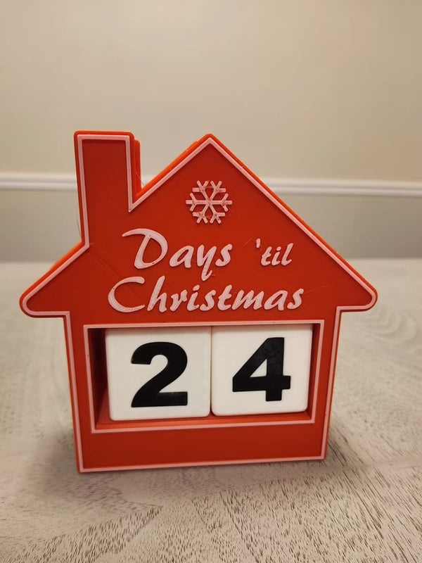 Days 'til Christmas House Countdown – Calendar