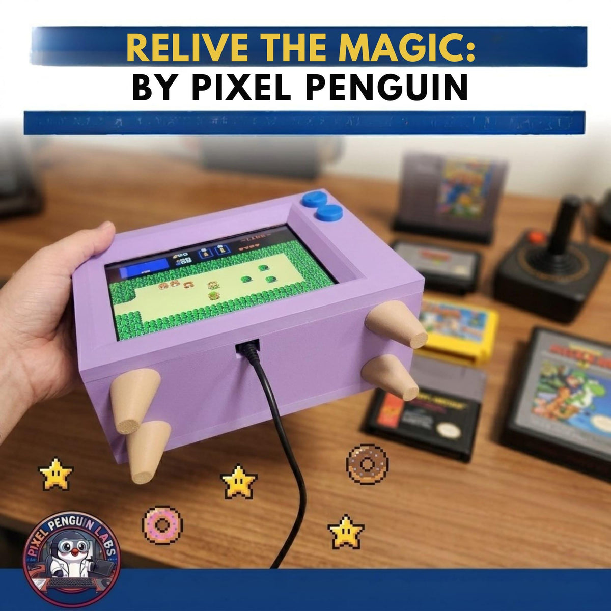 The Ultimate Simpsons Retro TV Nintendo Switch Dock & Storage Organizer