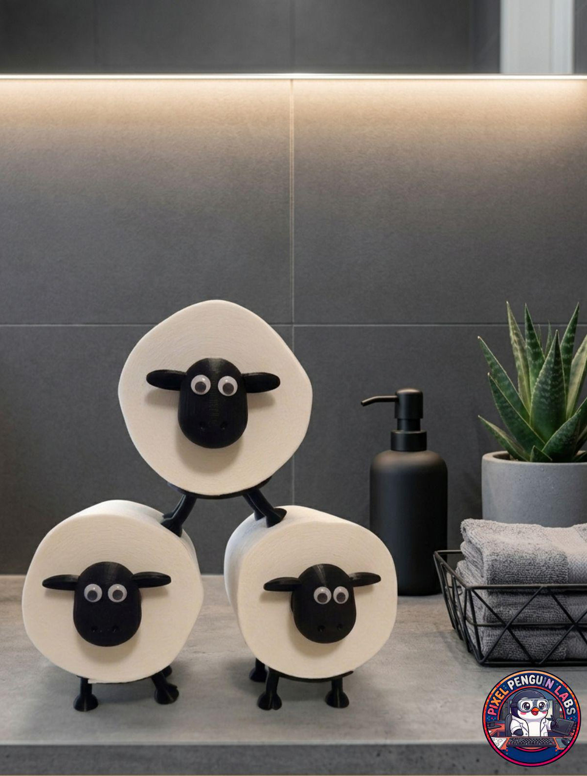 Sheep Toilet Paper Holder - BOGO Buy 2 Get 1 FREE!