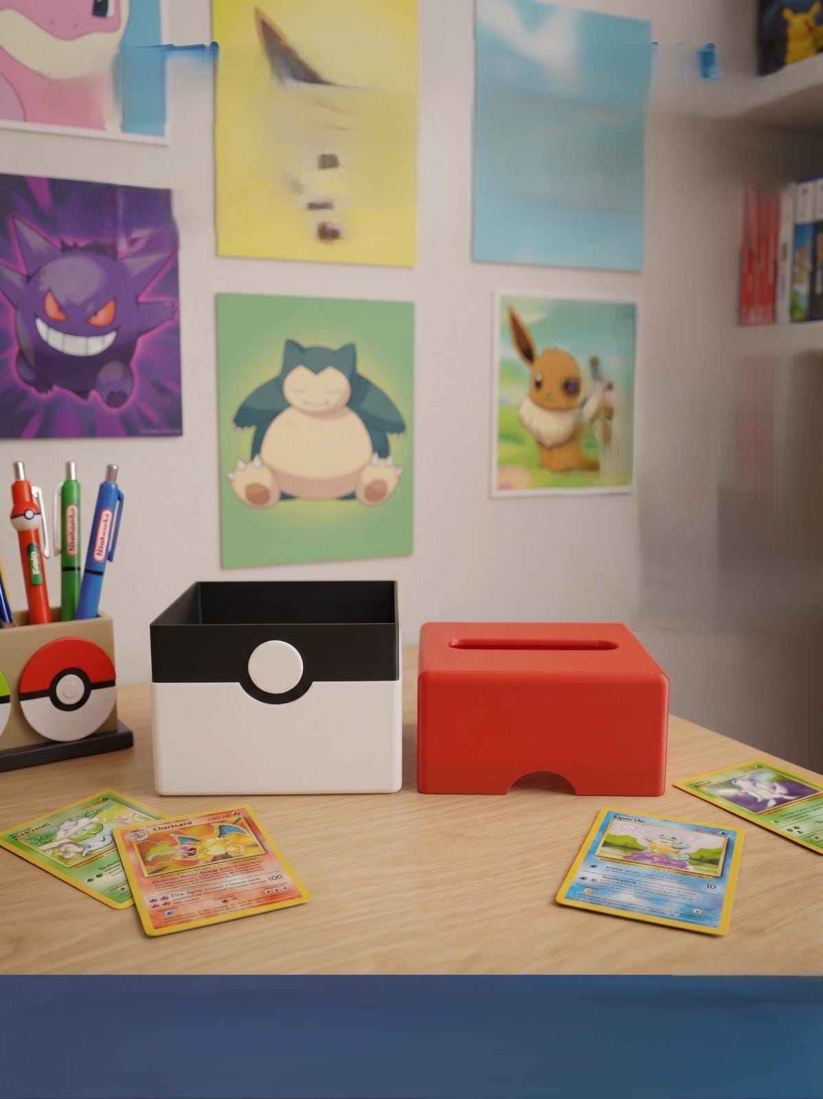 Poké Ball Tissue Box