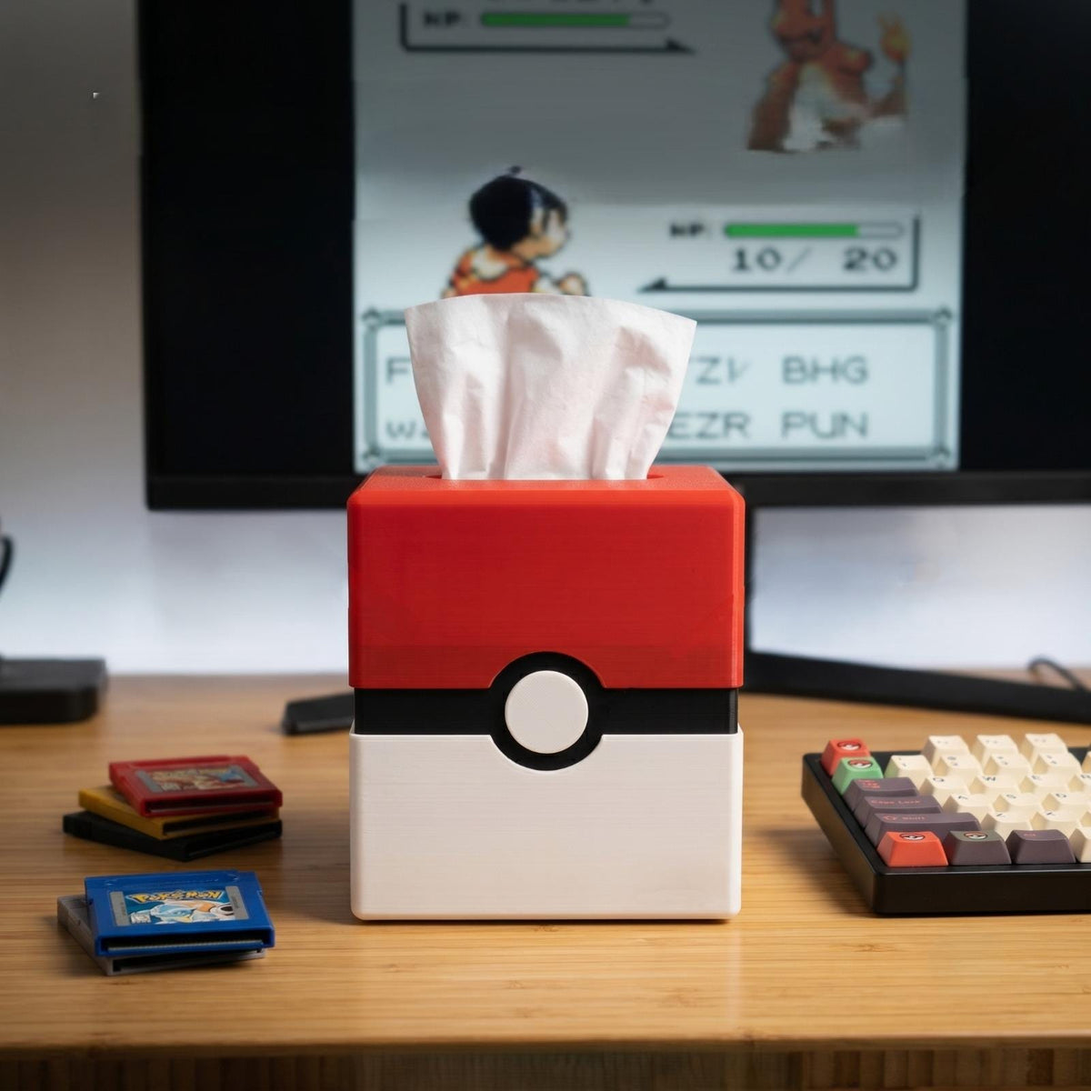 Poké Ball Tissue Box