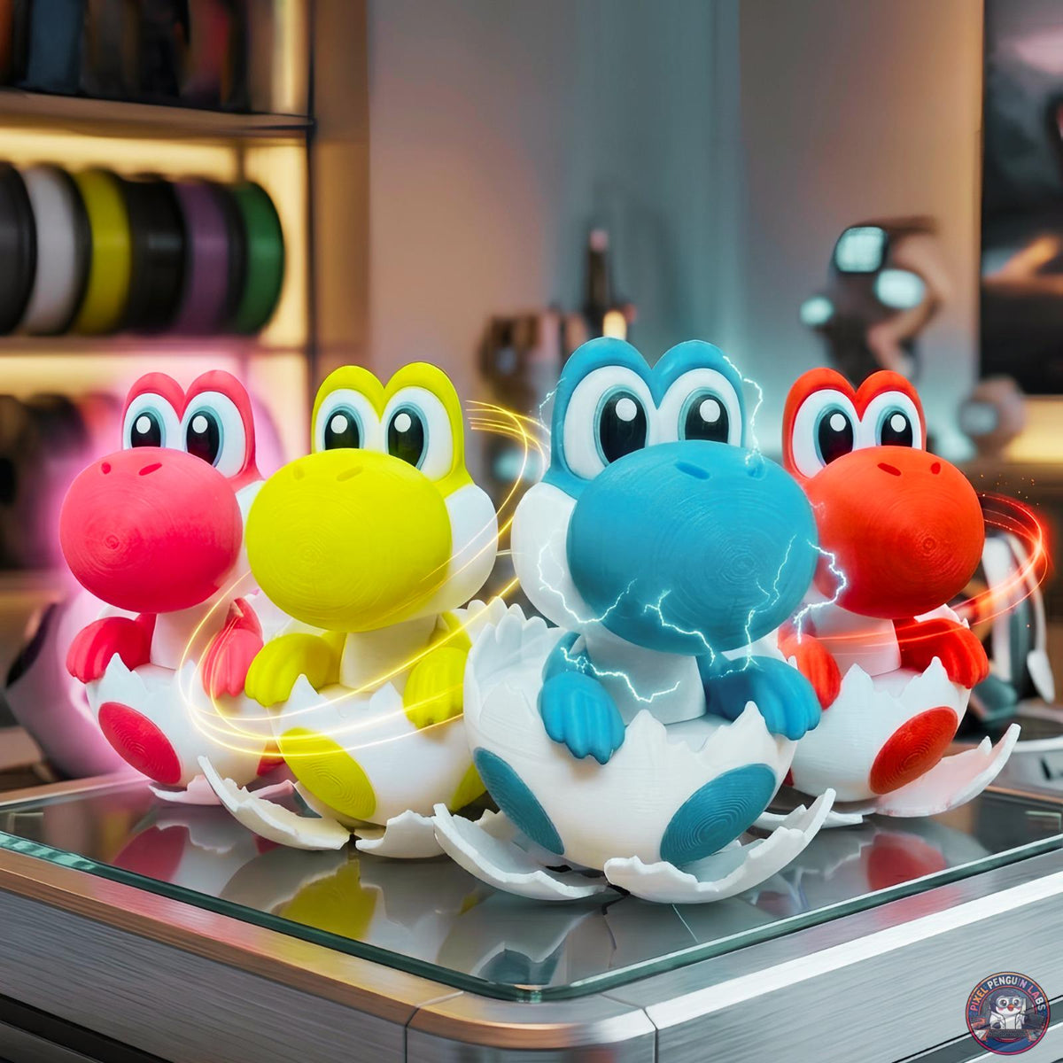 Hatching Yo-Shi Figurine
