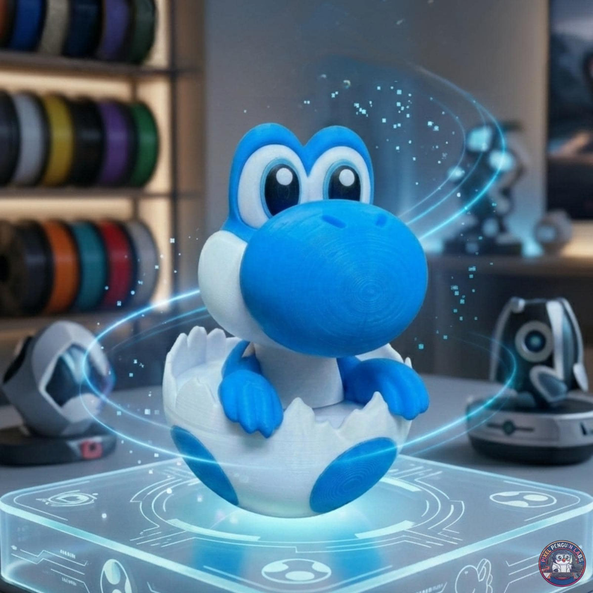 Hatching Yo-Shi Figurine