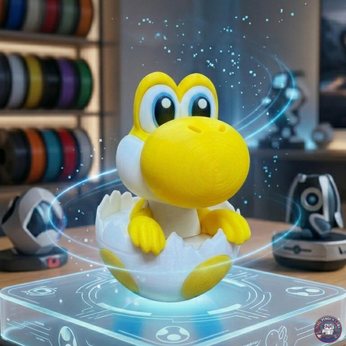 Hatching Yo-Shi Figurine