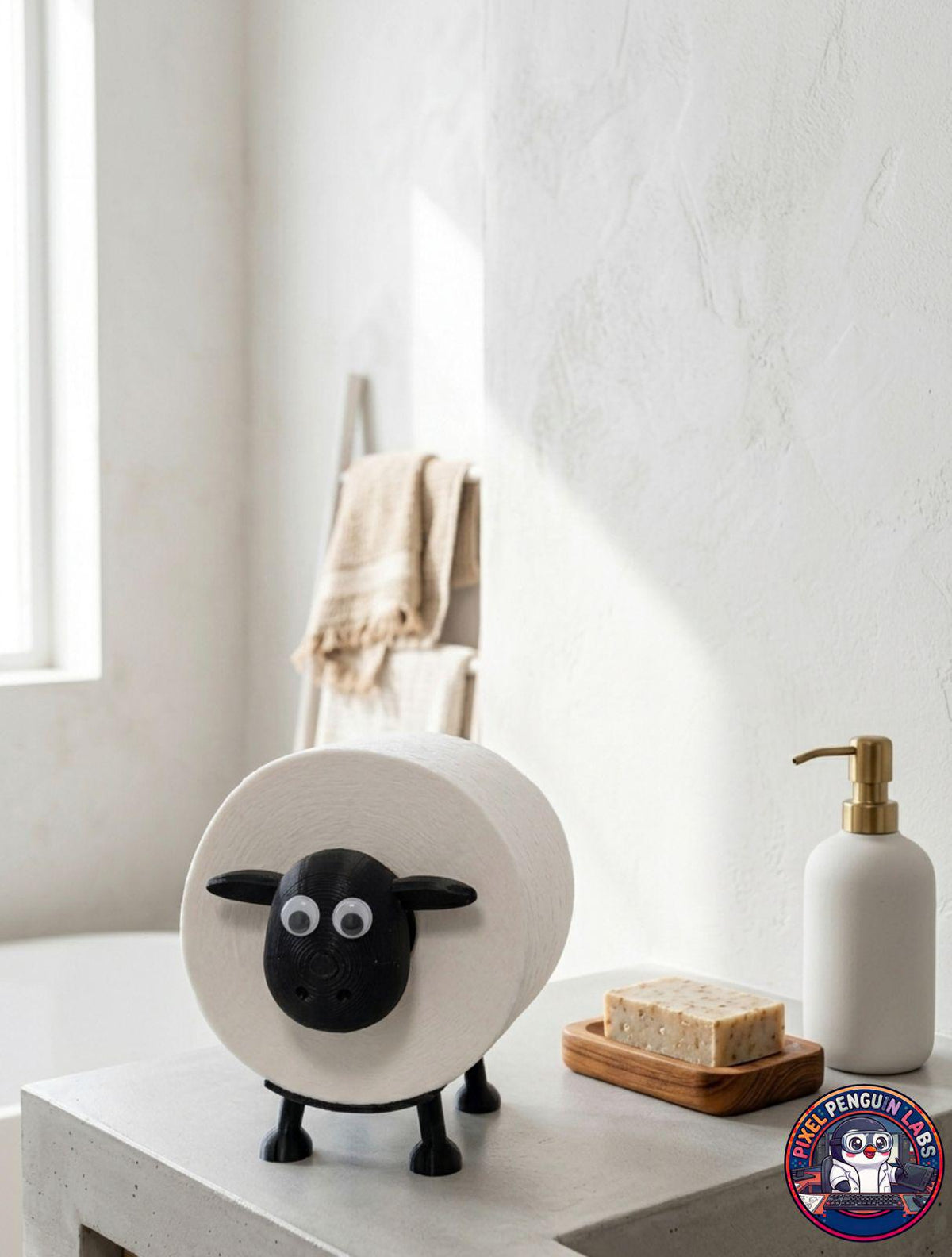 Sheep Toilet Paper Holder - BOGO Buy 2 Get 1 FREE!