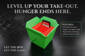 Take-Out Box Switch Gamer Holder
