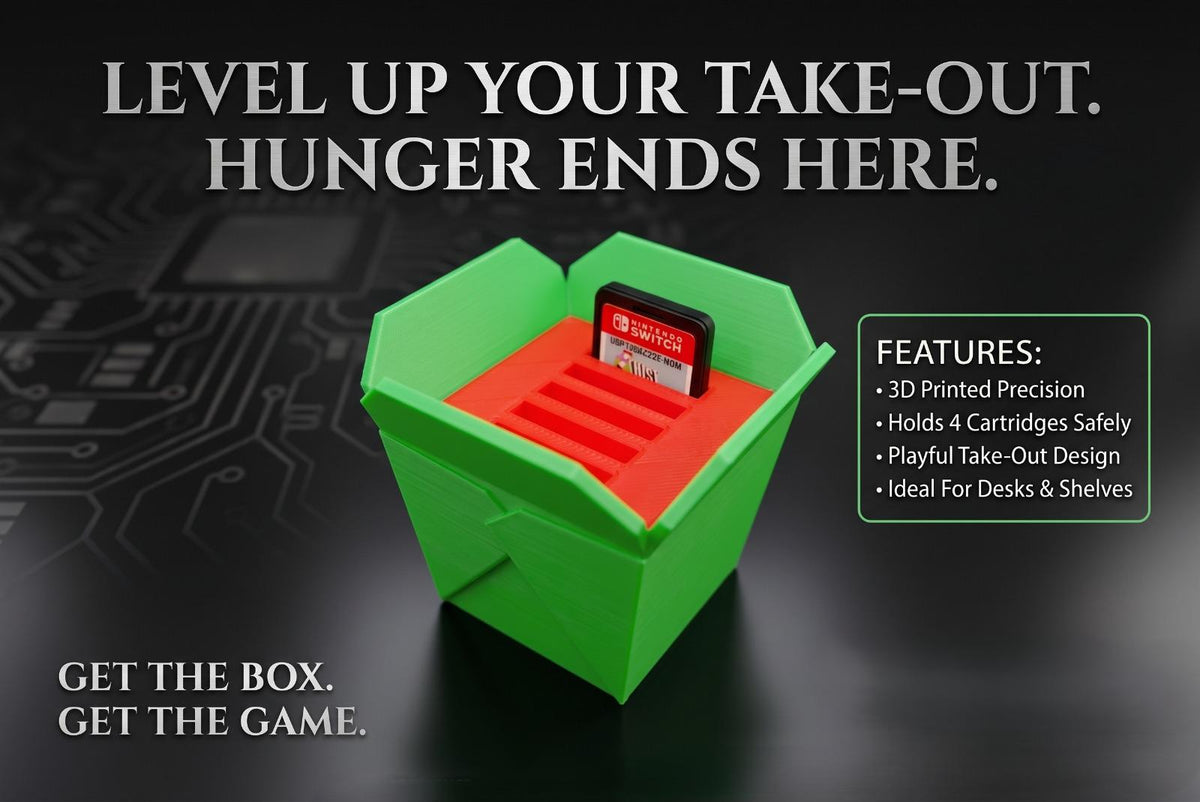 Take-Out Box Switch Gamer Holder