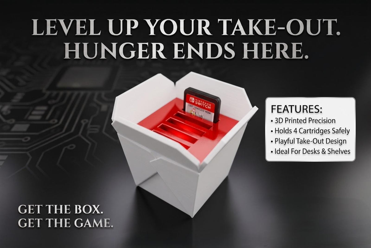 Take-Out Box Switch Gamer Holder