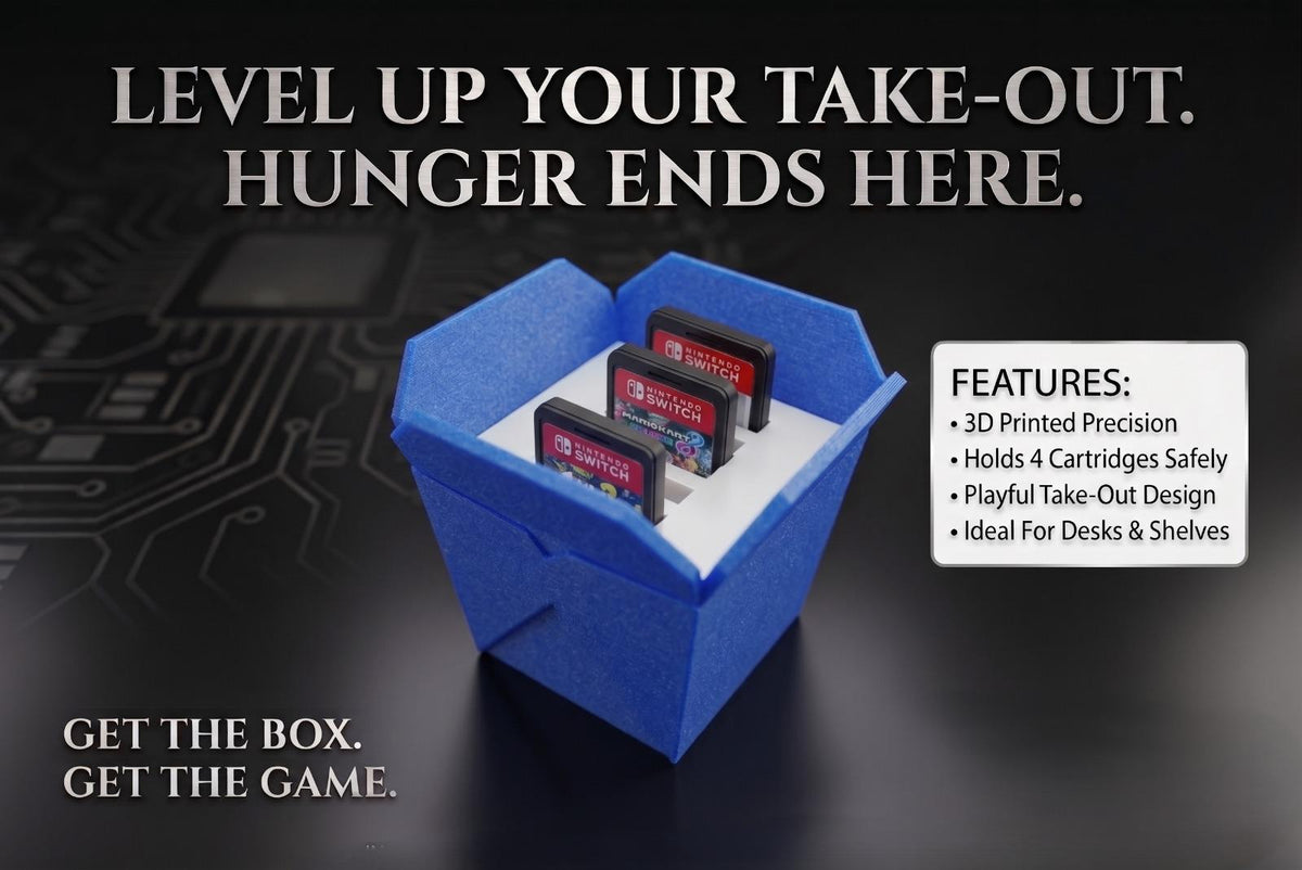 Take-Out Box Switch Gamer Holder