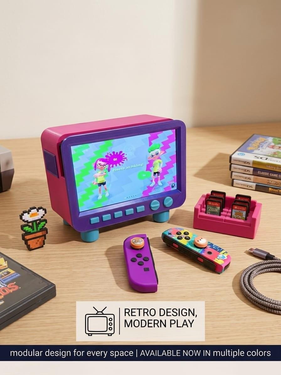 Retro Switch Docking TV