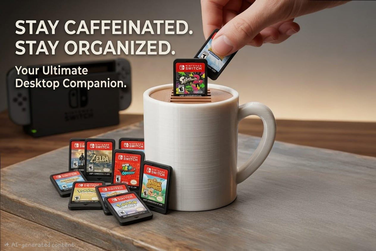 Switch Game Holder - Coffee Mug