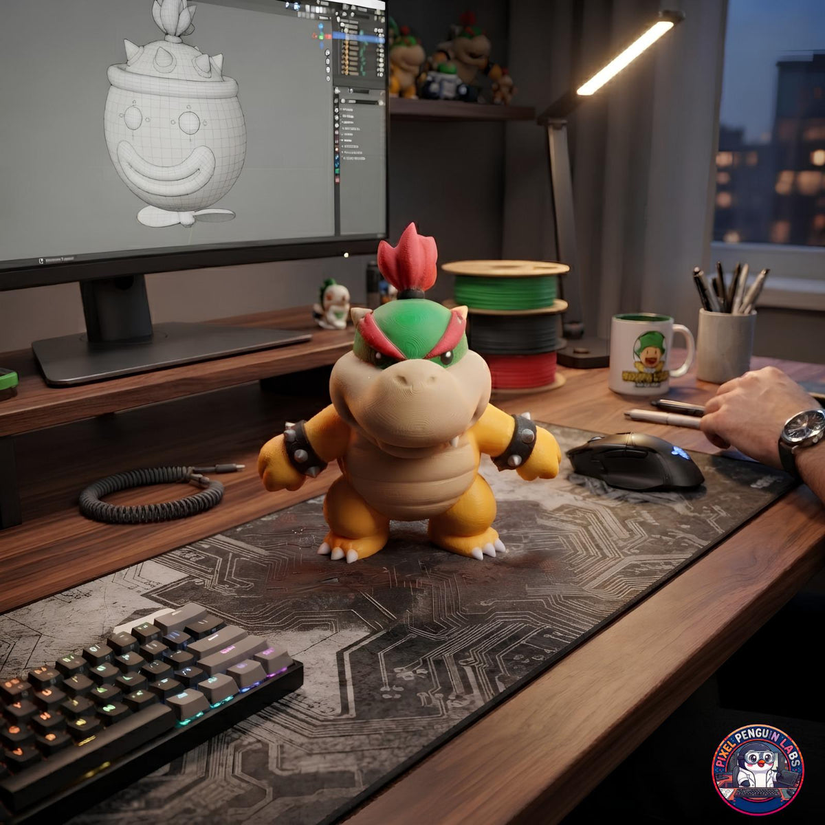 Koop-a Jr - 3D Printed Desk Decor