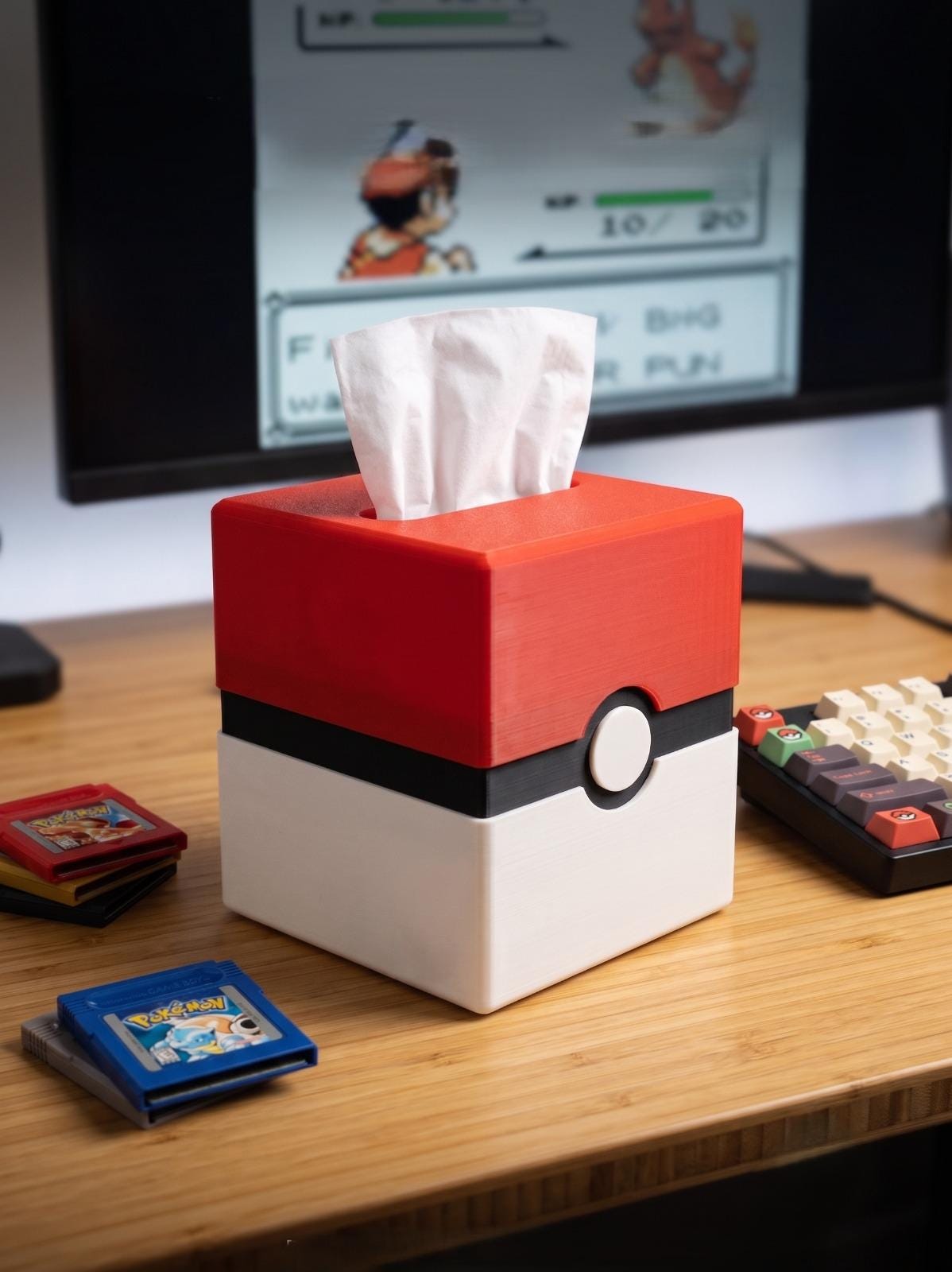 Poké Ball Tissue Box