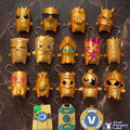 Gold Sprite Keychains – Custom Gamer Backpack Buddies 3D Printed