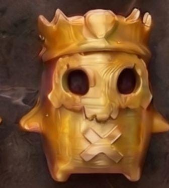 4" Gold Sprite – 3D Printed Custom Gamer Buddies