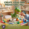 3D Printed T-Rex Dinosaur Figure | Customizable Prehistoric Desk Decor (Paint Kit)