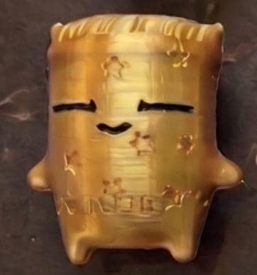 4" Gold Sprite – 3D Printed Custom Gamer Buddies