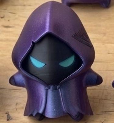 8" Galaxy Sprite – 3D Printed Custom Gamer Buddies