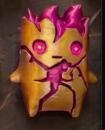 12" Gold buddy Sprite – 3D Printed Custom Gamer Buddies