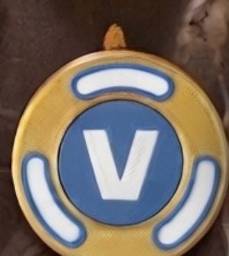 12" Gold buddy Sprite – 3D Printed Custom Gamer Buddies