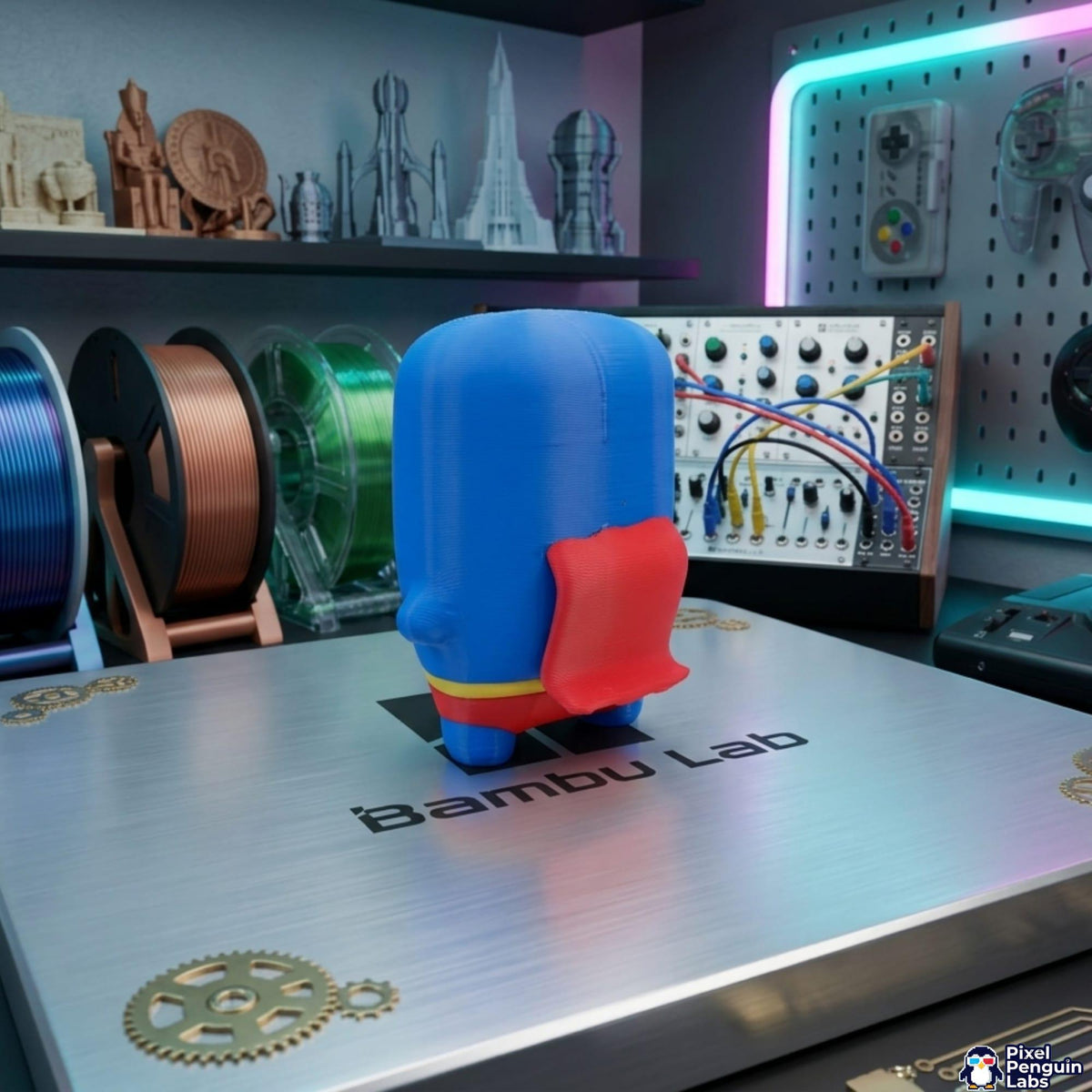 4" Super Sprite 3D Printed Sprite & Desk Companion