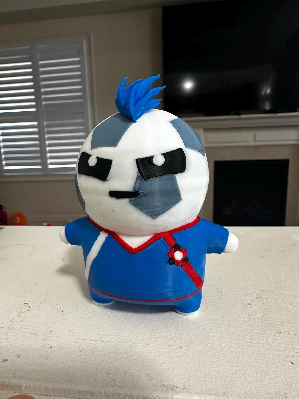 8" Sprite Figurine – Ultimate Gaming Desk Decor 3D Printed