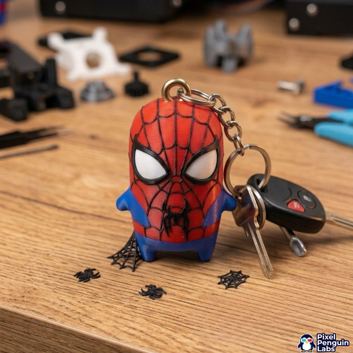 4" Spider.M Sprite Custom 3D Printed Sprite & Desk Companion