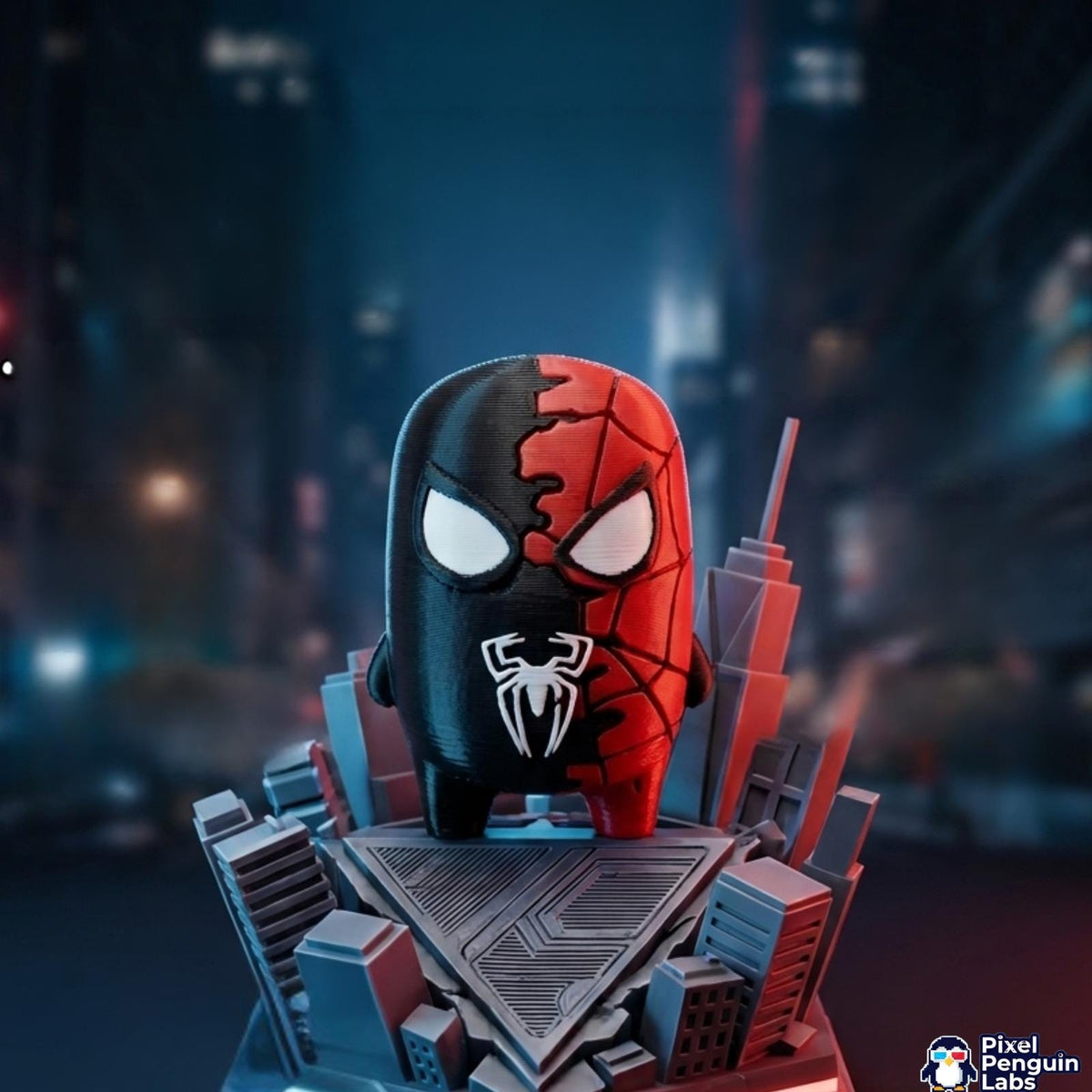 4" SpiderVen Sprite Custom 3D Printed Sprite & Desk Companion