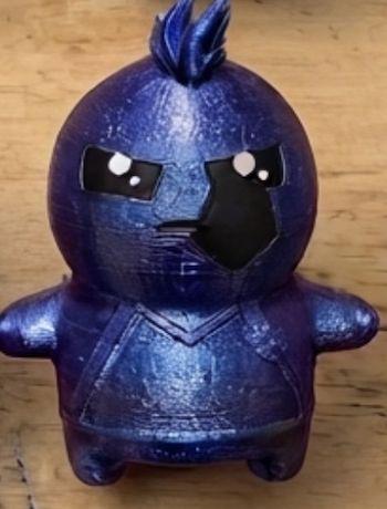 12" Galaxy Sprite – 3D Printed Custom Gamer Buddies