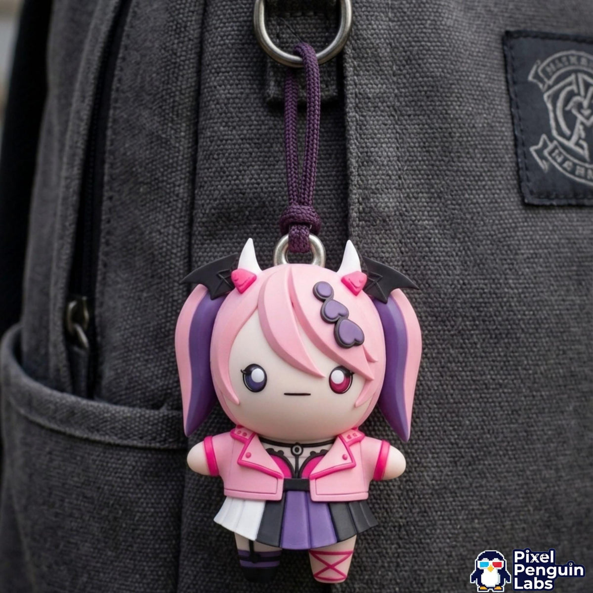 4" Anime Sprite I.Mouse Custom 3D Printed Sprite & Desk Companion