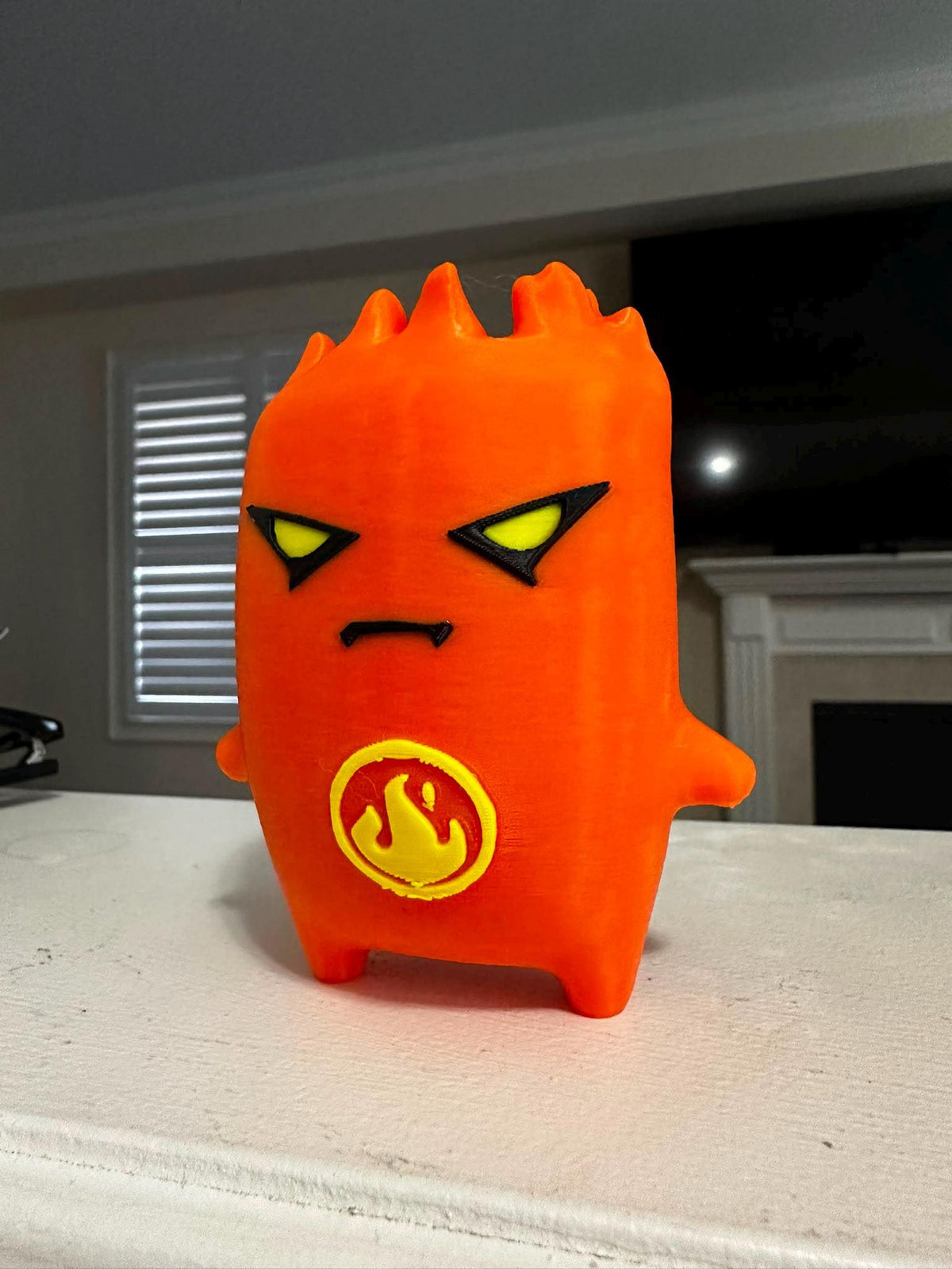 8" Sprite Figurine – Ultimate Gaming Desk Decor 3D Printed