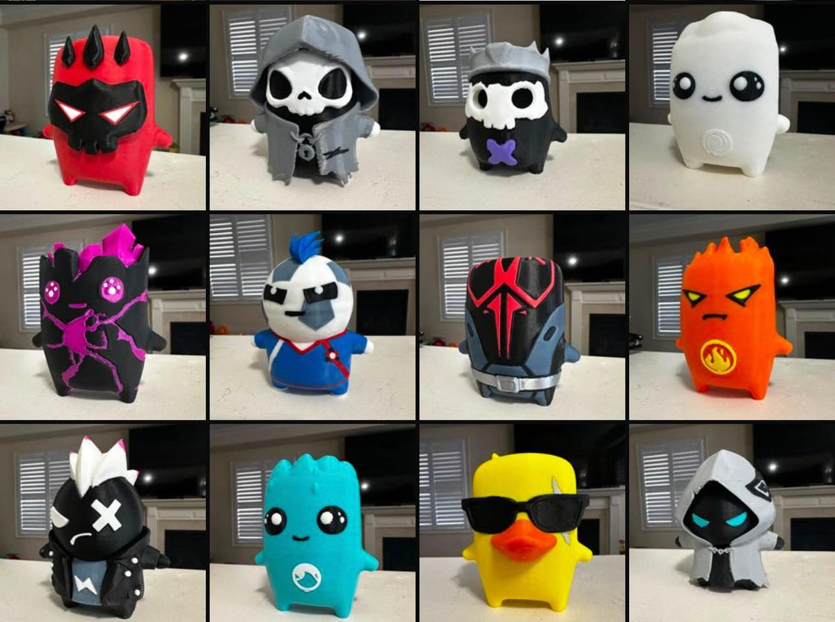 8" Sprite Figurine – Ultimate Gaming Desk Decor 3D Printed