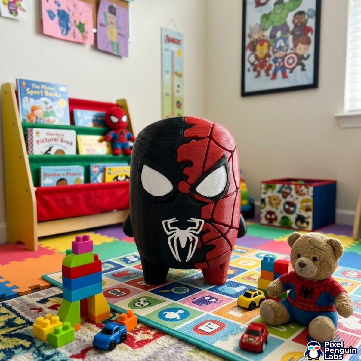4" SpiderVen Sprite Custom 3D Printed Sprite & Desk Companion