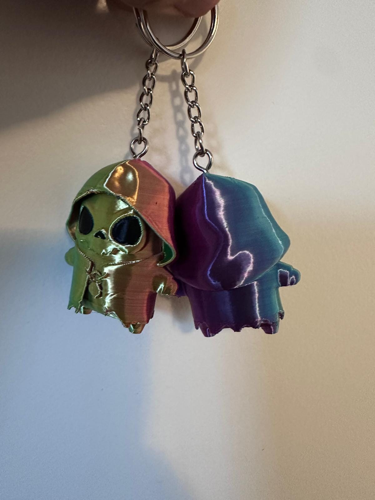 Holofoil Sprite Keychains – Custom Gamer Backpack Buddies 3D Printed