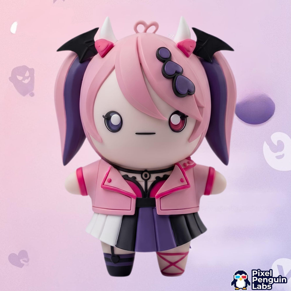 4" Anime Sprite I.Mouse Custom 3D Printed Sprite & Desk Companion