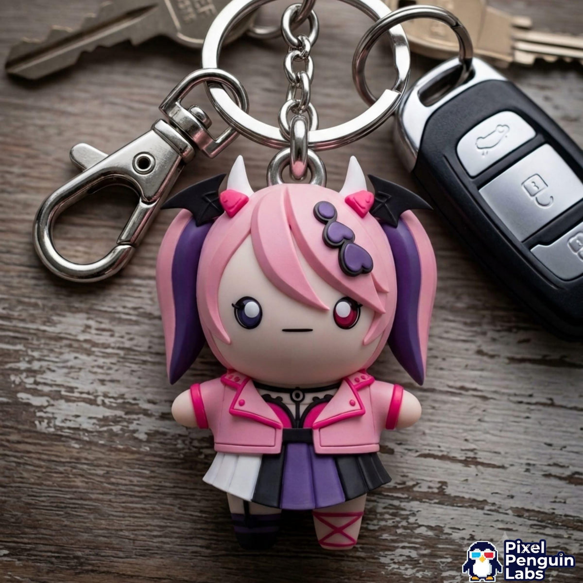 4" Anime Sprite I.Mouse Custom 3D Printed Sprite & Desk Companion