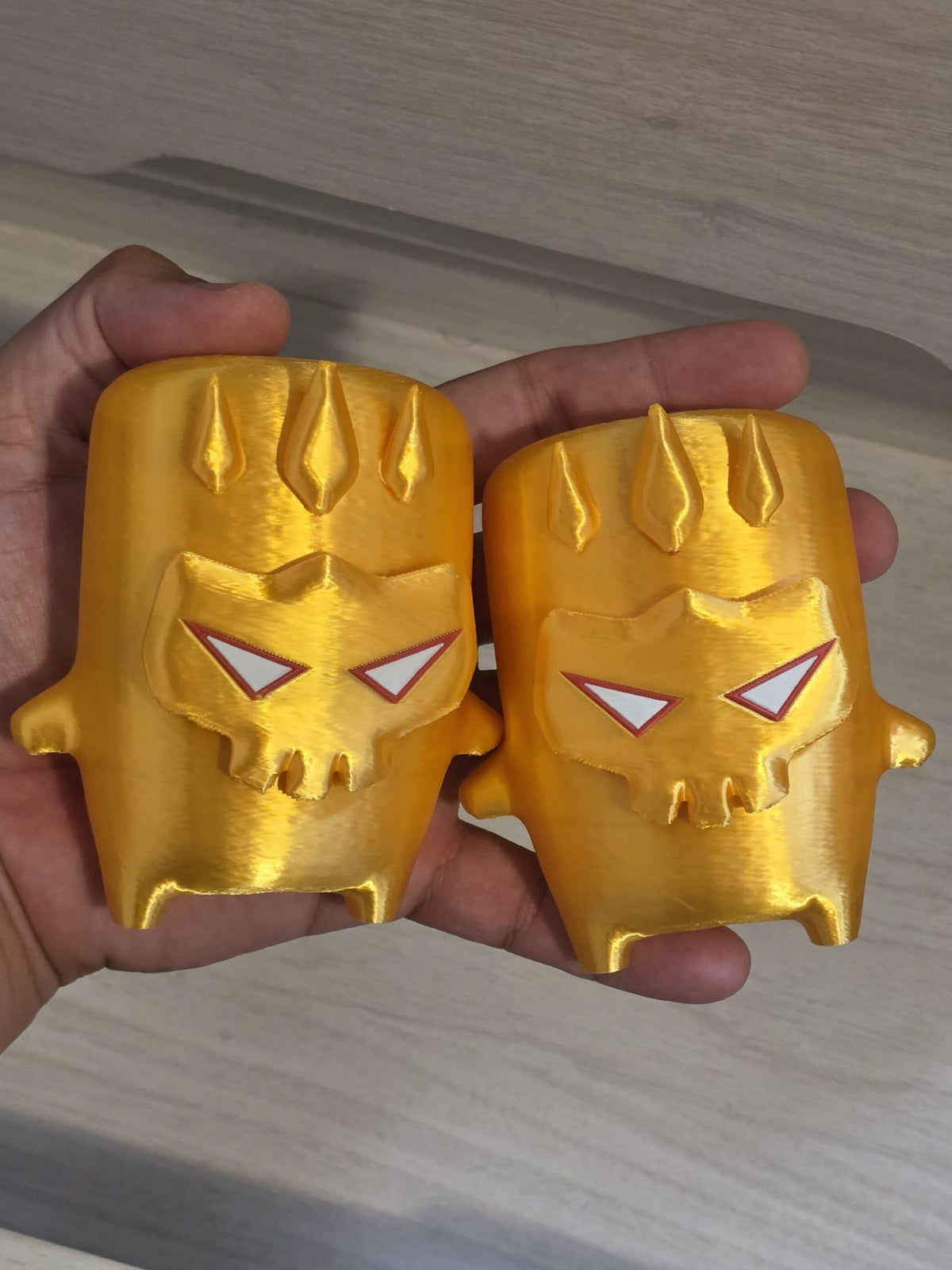 4" Gold Sprite – 3D Printed Custom Gamer Buddies