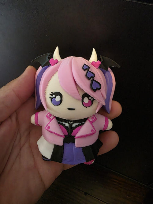 4" Anime Sprite I.Mouse Custom 3D Printed Sprite & Desk Companion