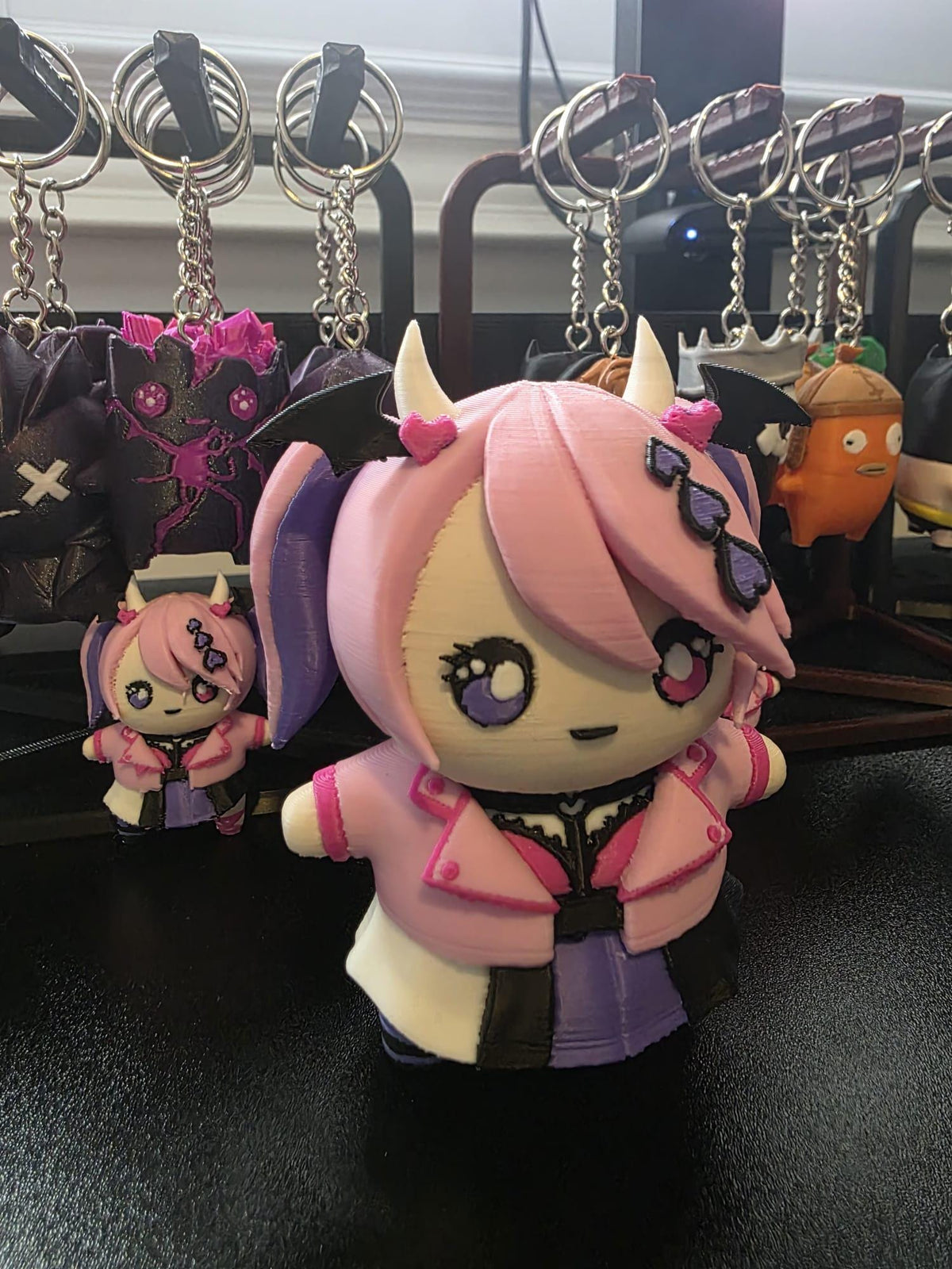 4" Anime Sprite I.Mouse Custom 3D Printed Sprite & Desk Companion