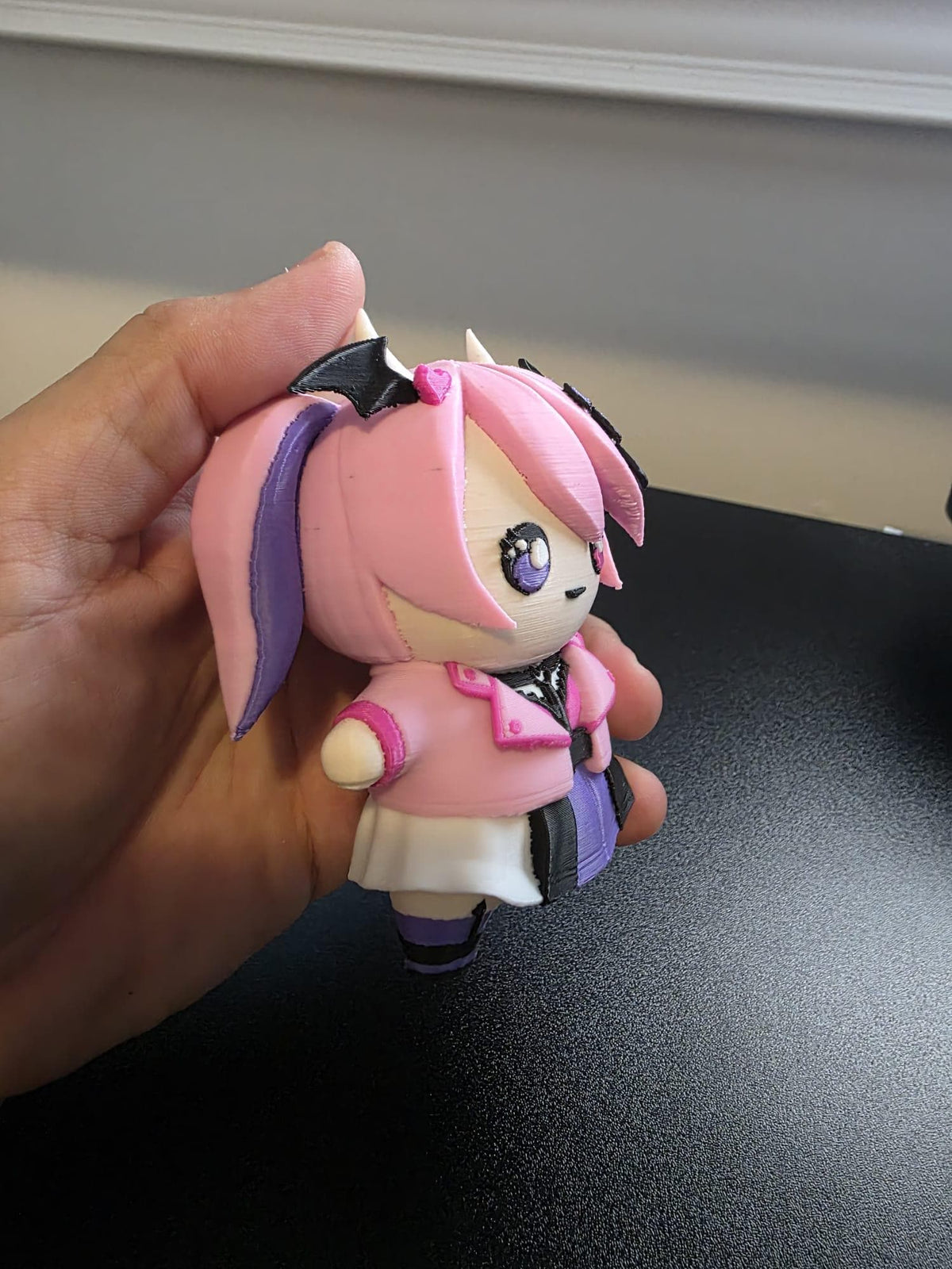 4" Anime Sprite I.Mouse Custom 3D Printed Sprite & Desk Companion