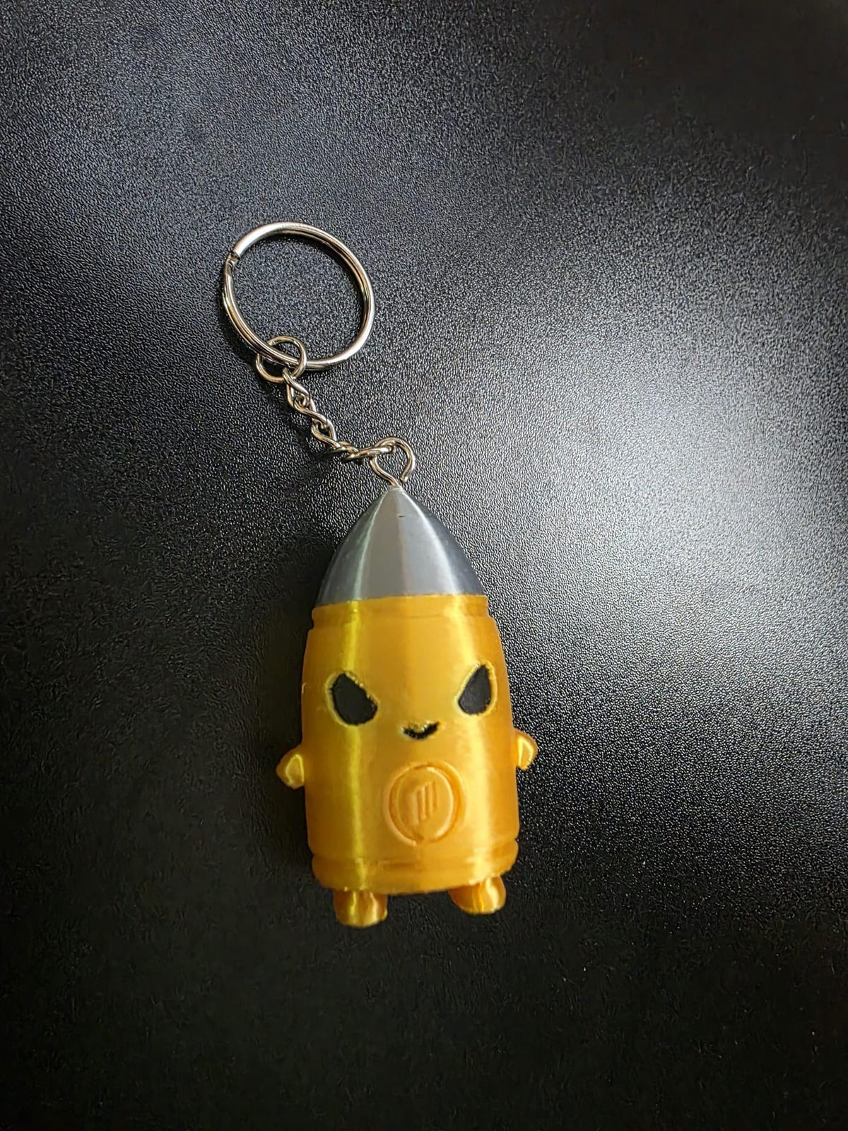 Gold Sprite Keychains – Custom Gamer Backpack Buddies 3D Printed