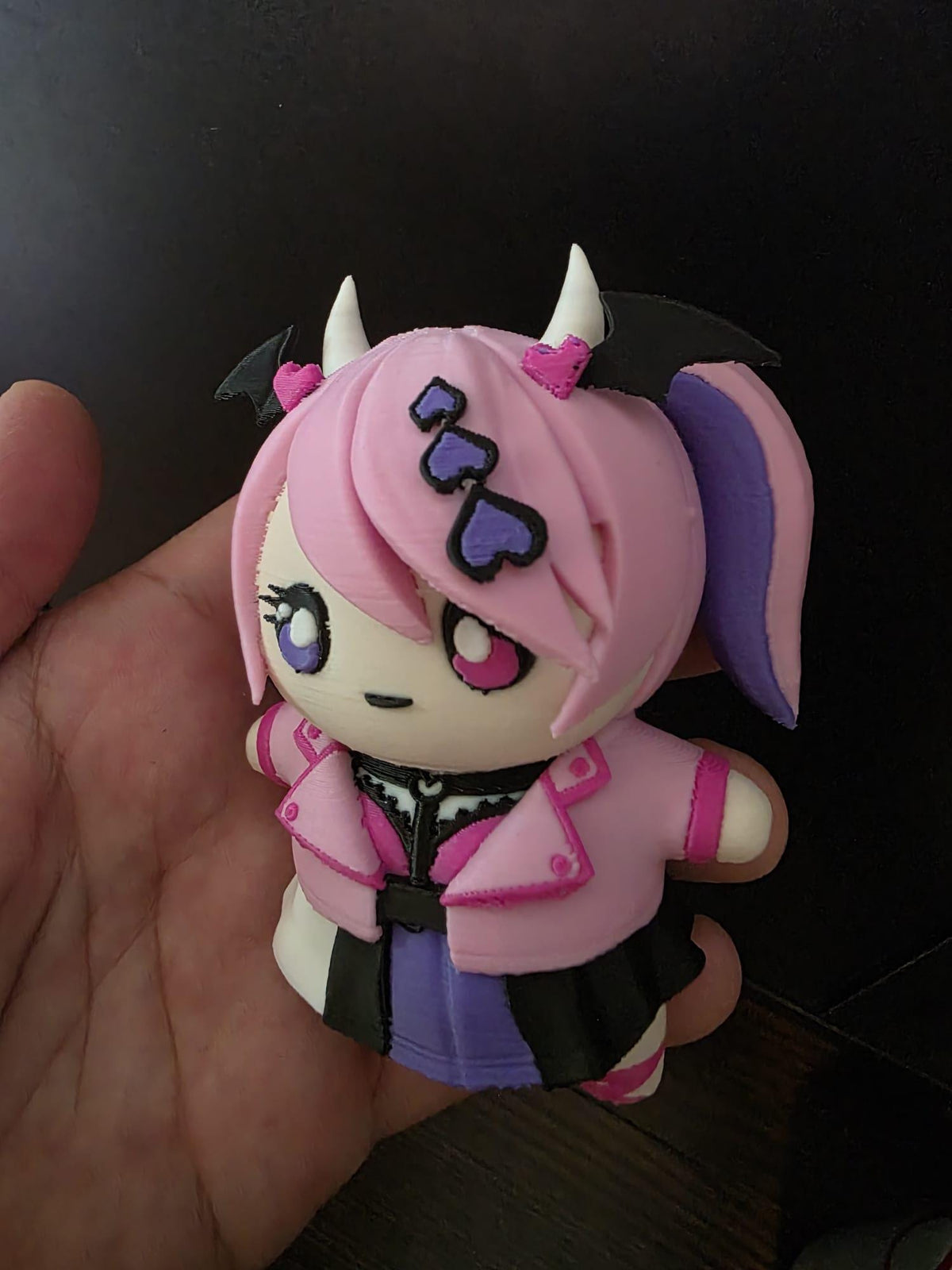 4" Anime Sprite I.Mouse Custom 3D Printed Sprite & Desk Companion