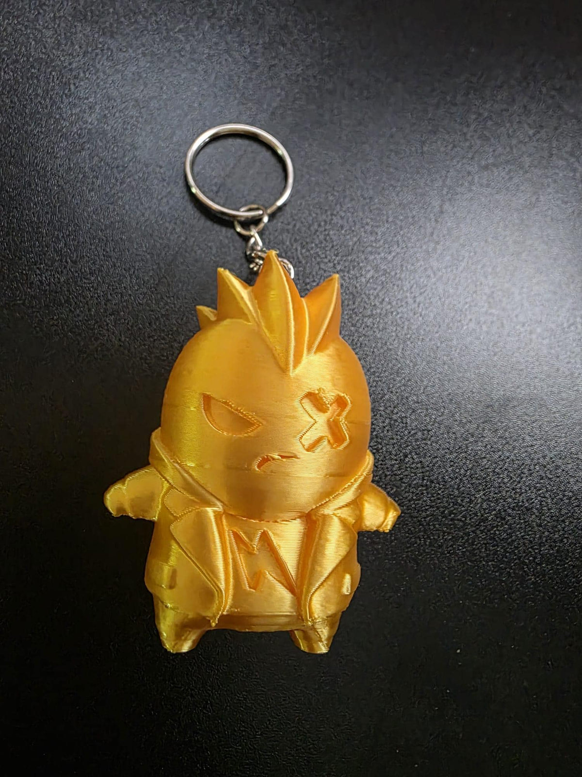 Gold Sprite Keychains – Custom Gamer Backpack Buddies 3D Printed