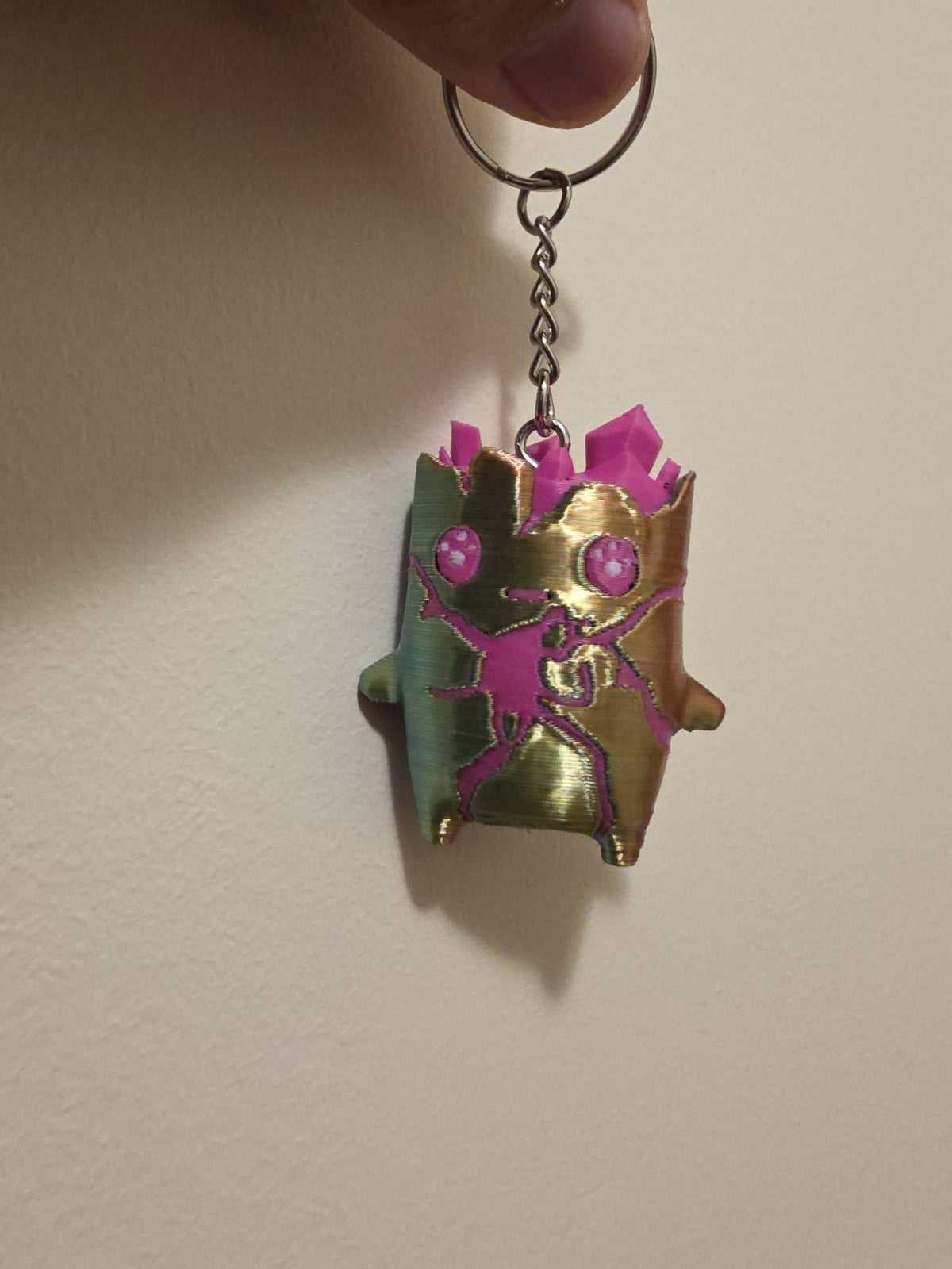 Holofoil Sprite Keychains – Custom Gamer Backpack Buddies 3D Printed
