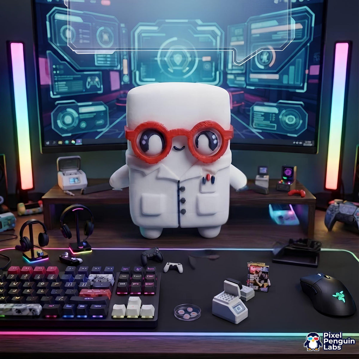 4" XRay Sprite Custom 3D Printed Sprite & Desk Companion
