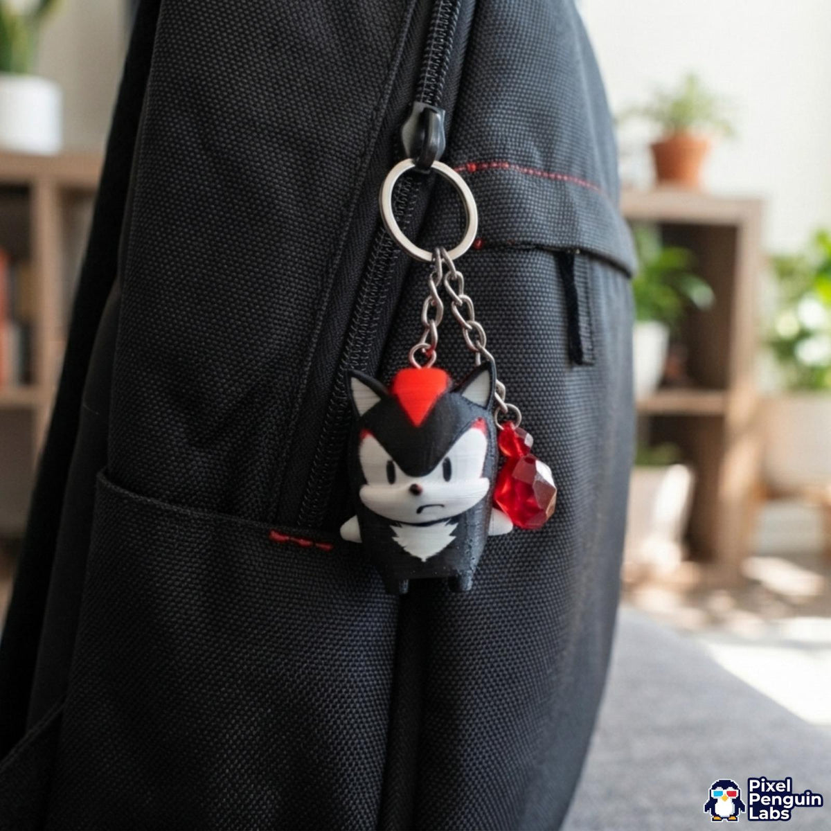 Shade buddy Keychain Custom 3D Printed Sprite & Desk Companion
