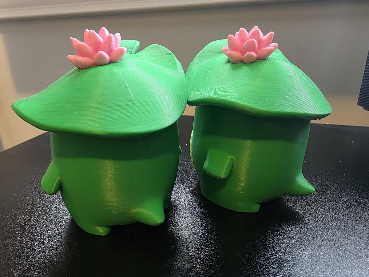 4" Pond Sprite Custom 3D Printed Sprite & Desk Companion