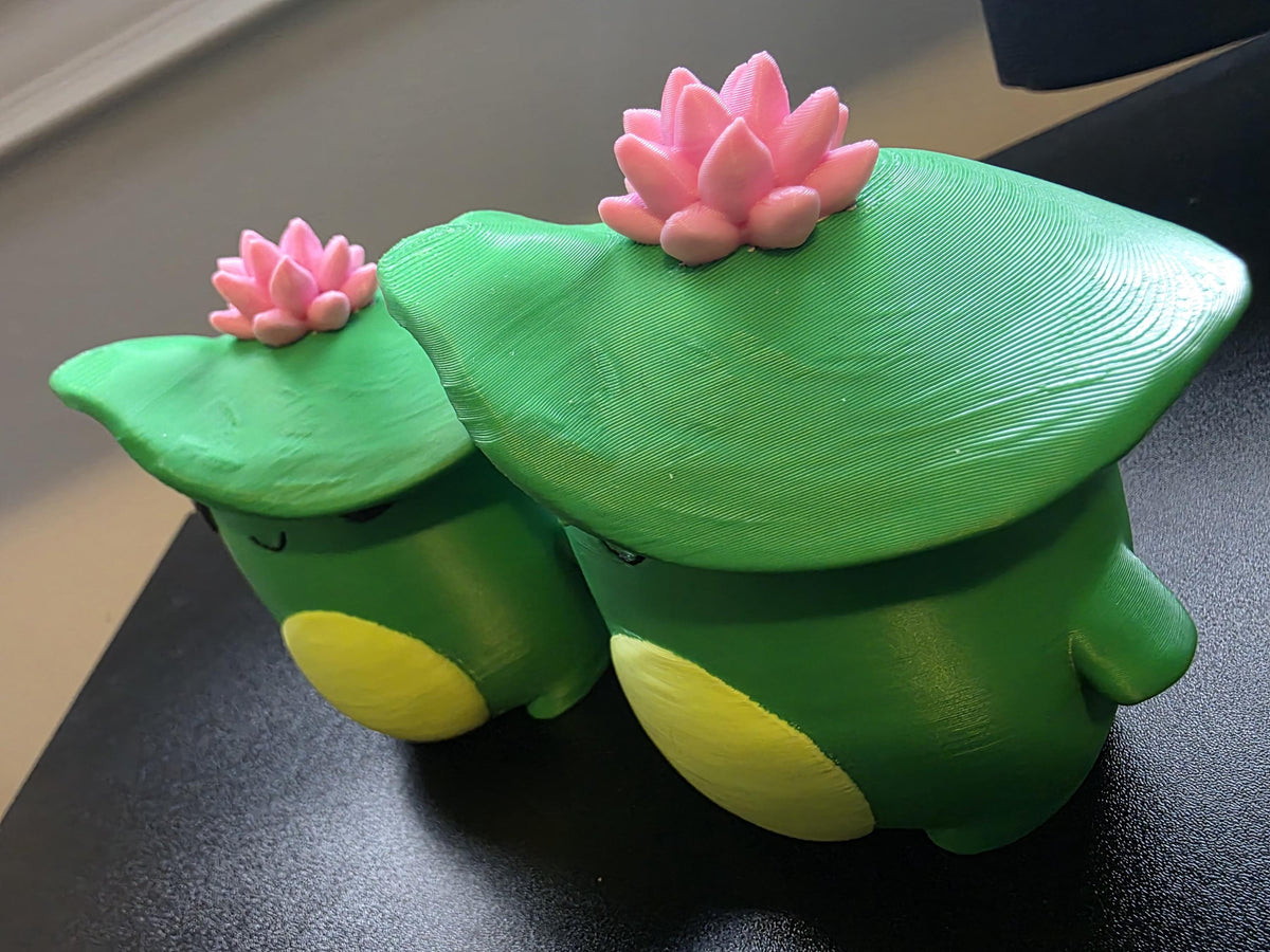 4" Pond Sprite Custom 3D Printed Sprite & Desk Companion