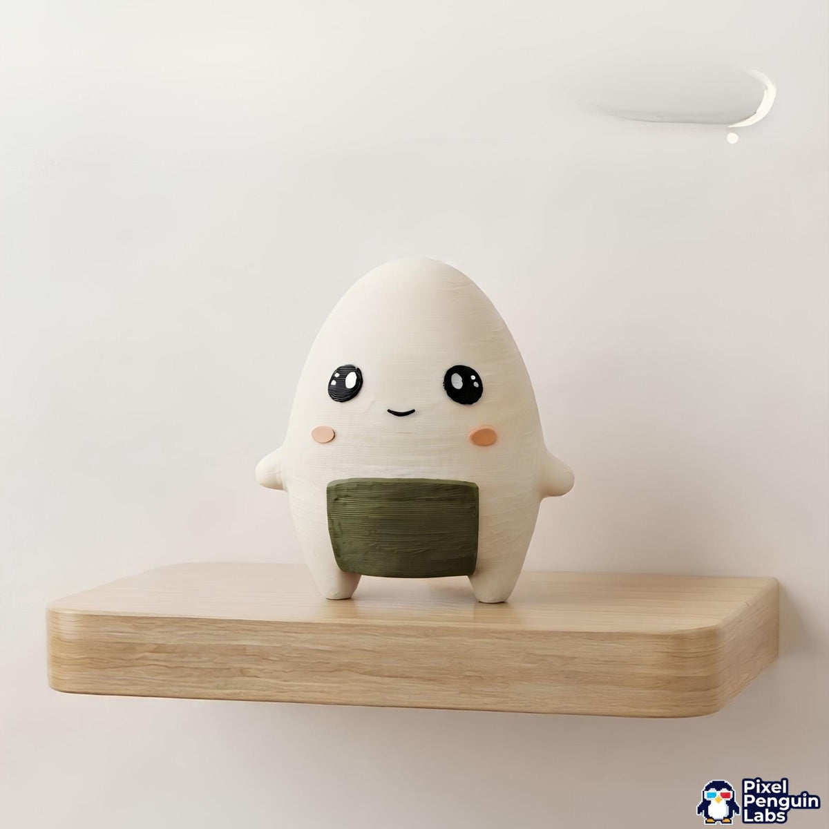 Sushi Buddy Keychain Custom 3D Printed Sprite & Desk Companion